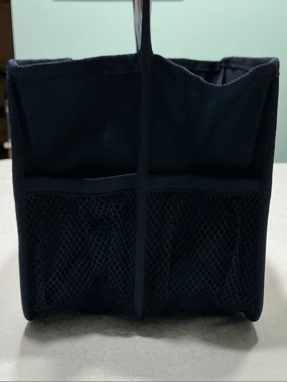 Ice Cream Print Storage Caddy - Foldable / Multicolor  Built in handle.